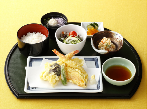 天ぷら定食1,400円（税込）